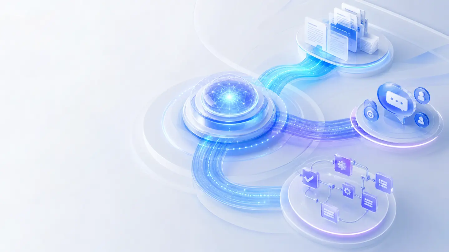 Specialized AI Agents Collaborating Across Workflows